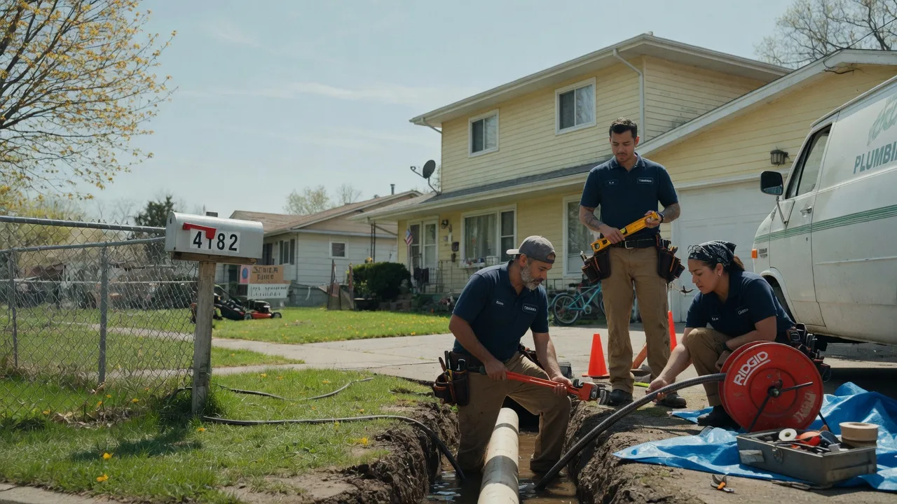 Gas Line Repair in Walshville, IL near me